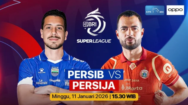 Pertandingan Persija vs Persib: Sarat Gengsi & Penentu Juara, Jadwal Lengkap serta Link Streaming