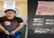 Polisi Binjai Amankan Pria yang Membawa 202 Gram Sabu