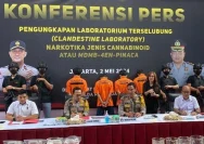 Polisi Bongkar Jaringan Narkoba Sintetis di Tangerang