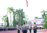 Polres Binjai Mengadakan Upacara Bendera untuk Memperingati Harkitnas Ke-118