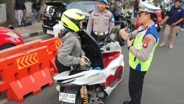 Polres Melawi Tegaskan Tindakan Tegas Terhadap Penggunaan Knalpot Brong Setelah Gelombang Pengaduan lewat hotline Polri 110