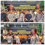 Polrestabes Medan Ungkap 143 Kasus Kejahatan dan Amankan 178 Tersangka
