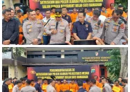 Polrestabes Medan Ungkap 143 Kasus Kejahatan dan Amankan 178 Tersangka