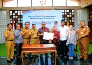 Polsek Panongan Mengawal Peresmian 1.061 Koperasi Merah Putih di Tangerang