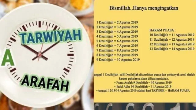 Puasa Tarwiyah dan Arafah 2026: Jadwal, Keutamaan, dan Cara Melaksanakannya