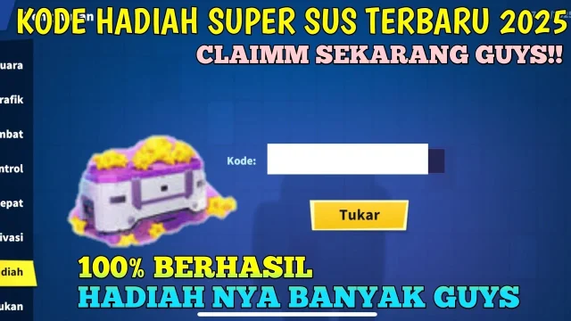Redeem Code Super Sus: Klaim Hadiah Super Minggu 10 Mei 2026, Waktu Terbatas!