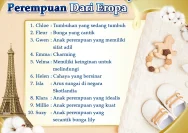 Rekomendasi Nama Bayi Perempuan Eropa yang Indah dan Unik