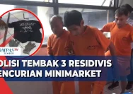Residivis Nekat Bobol Minimarket di Mojokerto, Polisi Bekuk dalam 24 Jam