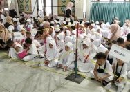 Ribuan Anak PAUD Belajar Rukun Islam dengan Ceria di Pantai Kembar