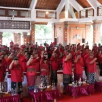 Ribuan Kader Banteng Panaskan Musyawarah Serentak di Pati