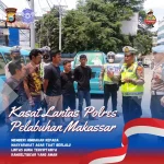 Satlantas Polres Pelabuhan Makassar Prioritaskan Keselamatan Masyarakat