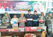 Satpol PP dan Bea Cukai Magelang Kembali Menggencarkan Operasi Pemberantasan Rokok Ilegal