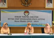 Serah Terima Ketua DWP Diskomdigi Jateng: Perkuat Peran Organisasi di Era Digital