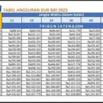 Simulasi Cicilan KUR BRI 2026: Pinjaman Rp250 Juta dengan Syarat dan Cara Pengajuannya