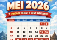 Sisa Tanggal Merah Bulan Mei 2026, Siapkan Long Weekend Anda!