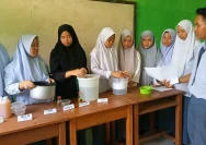Siswa MTs NU TBS Kudus Menciptakan Sabun Ramah Lingkungan dari Sampah Organik