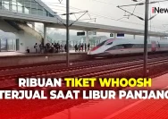 Stasiun Whoosh Diburu Penumpang Saat Libur Panjang, 53 Ribu Tiket Terjual