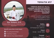 Syahadat Hilal: Menggali Keterkaitan Tradisi dan Ilmu Falak dalam Penentuan Bulan Hijriah