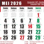 Tanggal Merah 14 dan 15 Mei 2026, Simak Jadwal Long Weekend Lengkap