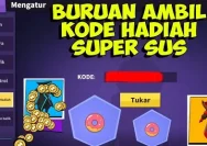 Tangkal Permainan Super Sus dengan Kode Redeem Terbaru