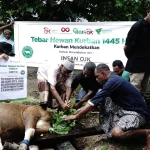 TBIG Salurkan Hewan Kurban untuk Masyarakat di Enam Provinsi