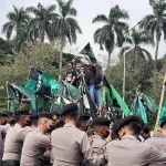 Tiga Tuntutan HMI Semarang pada Aksi May Day di Balai Kota
