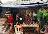 Warung Kopi di Awang-Awang Mojosari Hangus Terbakar, Penyebab Masih Diteliti