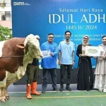 YBM PLN UID Sulselrabar Berikan Kebaikan Melalui Program Tebar Berkah Daging di Idul Adha 1447 H