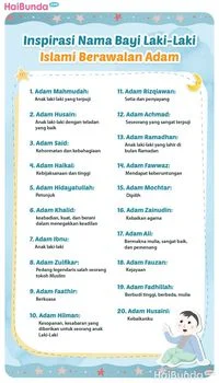 100 Nama Bayi Laki-Laki Islami dengan Makna yang Baik