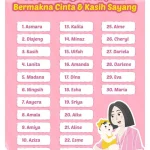 80 Nama Bayi Perempuan Sansekerta 2 Kata yang Indah dan Bermakna