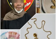 Anak Kandung Curi Emas Orang Tua Senilai Rp75 Juta, Residivis Kembali Diamankan
