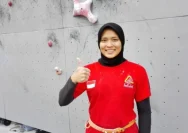 Aries Susanti Rahayu Latih Atlet Panjat Tebing Kendal untuk Prestasi Dunia