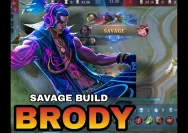 Auto Savage! Build Brody Terkuat 2026 yang Sedang Dipakai Top Global dan Pro Player MLBB