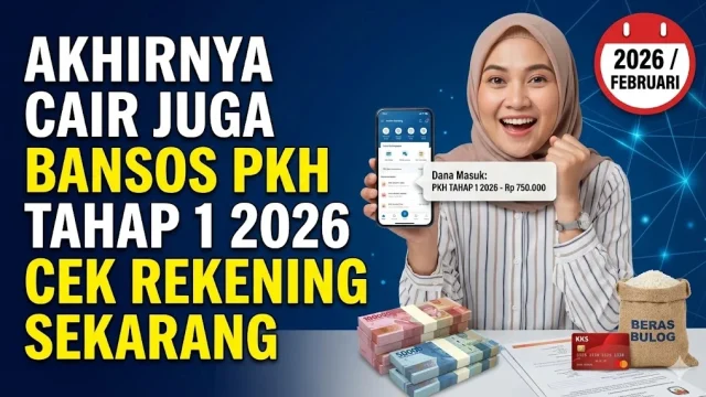 Bansos Cair di Juni 2026, Cek Rekening Sekarang!
