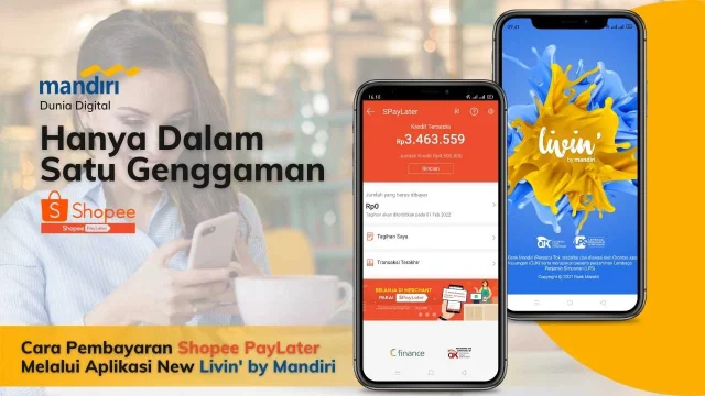 Bayar Tagihan Shopee PayLater Melalui Livin' by Mandiri: Langkah Mudah