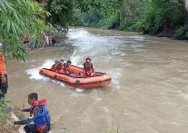 Bocah 6 Tahun Tenggelam di Sungai Way Pisang Palas Aji, Pencarian Belum Berhasil