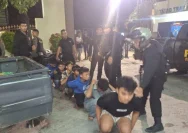 Brimob Polda Sumut Gagalkan Aksi Tawuran di Medan Tembung