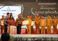 Bupati Asahan Raih Penghargaan dari Menteri Hukum RI atas Penguatan Bantuan Hukum