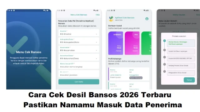 Cara Cek Desil Bansos 2026 Tanpa Aplikasi dan Informasi Terbaru