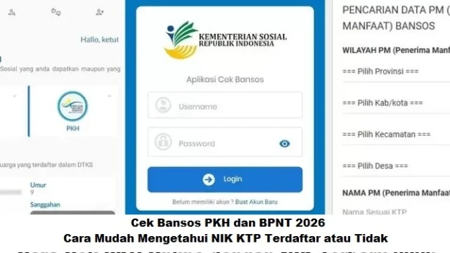 Cek Bansos BPNT Triwulan 2 Tahun 2026 dengan Mudah Melalui Aplikasi Cek Bansos