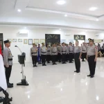 Dua Kapolsek Bergeser, Polresta Pati Beri Kenaikan Pangkat Pengabdian