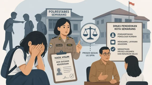 Dugaan Kekerasan pada Siswa SMP di Semarang: Kasus Mengarah ke Penyidikan