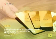 Harga Emas Antam di Pegadaian Turun, Saat yang Tepat untuk Investasi