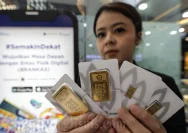 Harga Emas Hari Ini Naik, Dibanderol Rp2.583.000 per Gram