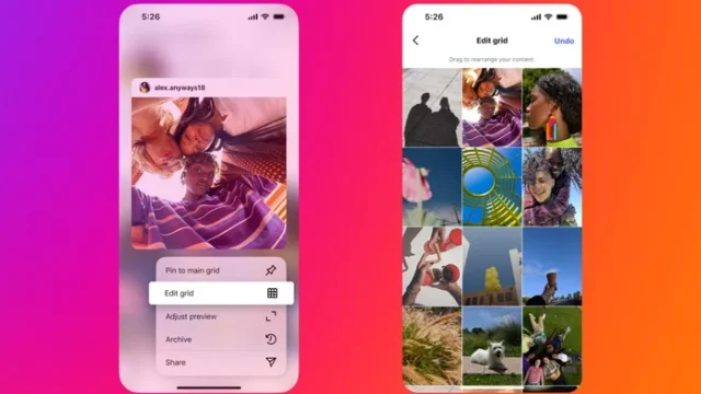 Instagram Rilis Fitur Atur Ulang Grid Profill