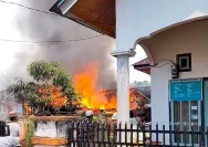 Kebakaran Besar di Desa Sebukar Kerinci: Warga Dikejar Api
