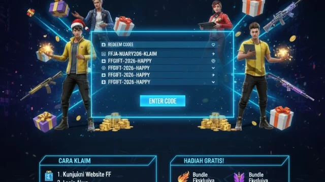Kode Redeem Free Fire Hari Ini: Cara Klaim Hadiah Gratis Tanpa Top Up