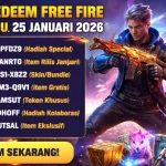 Kode Redeem Free Fire Reward Eksklusif Hari Ini Aktif