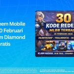 Kode Redeem MLBB Terbaru: Klaim Diamond Gratis dan Hadiah Menarik