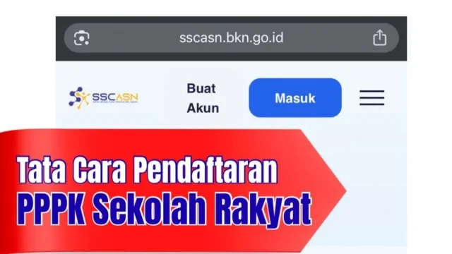 Lowongan PPPK Guru dan Tenaga Kependidikan Sekolah Rakyat 2026: Cek Formasi dan Cara Daftar